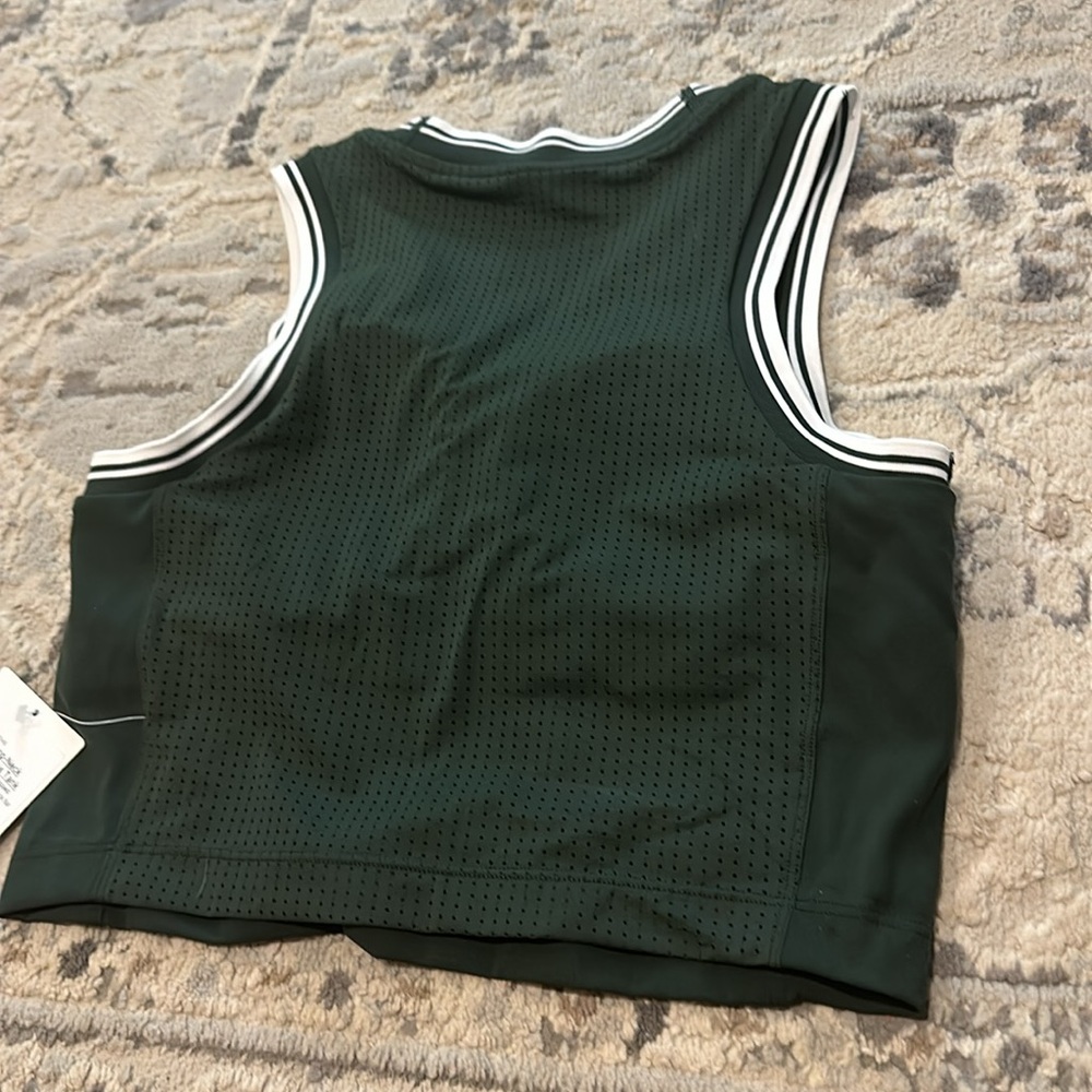 LULULEMON Varsity Scoop-Neck Cropped Tennis Tank Top Medium Support, B/C NWT - Picture 13 of 14